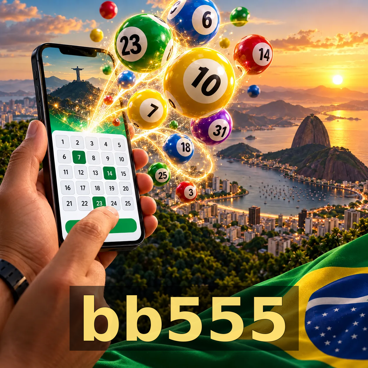Opcões de jogos oferecidas pelo bb555