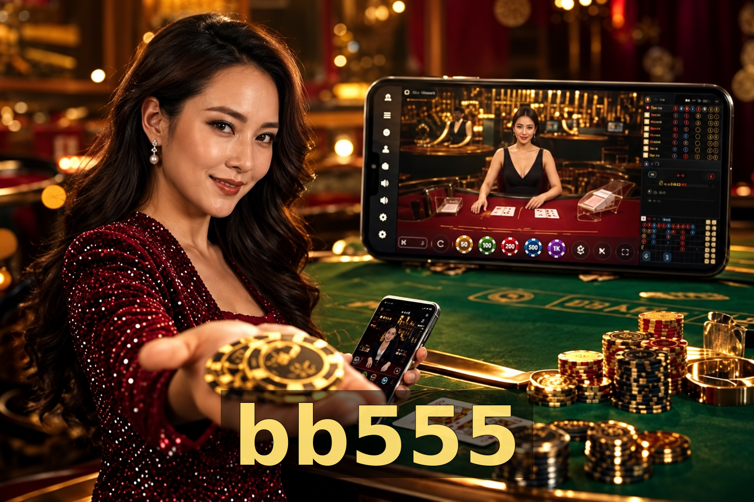 Variedade de jogos disponíveis na plataforma bb555